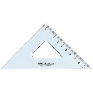 Squadra Uni - 45gradi - 15cm - Arda - immagine 1