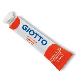 Tempera Tubo 4 - 12ml - arancione - Giotto - immagine 1