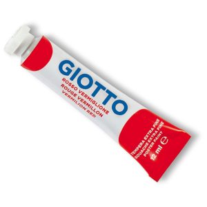 Tempera Tubo 4 - 12ml - rosso vermiglione - Giotto - immagine 1