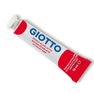 Tempera Tubo 4 - 12ml - rosso scarlatto - Giotto - immagine 1