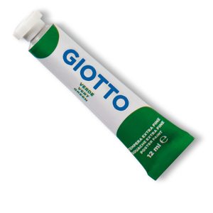 Tempera Tubo 4 - 12ml - verde - Giotto - immagine 1