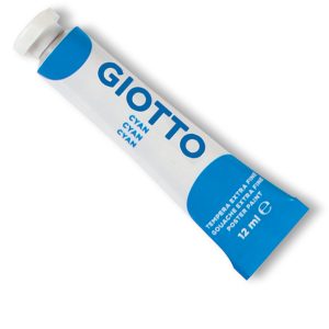 Tempera Tubo 4 - 12ml - cyano - Giotto - immagine 1