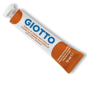Tempera Tubo 4 - 12ml - terra di Siena naturale - Giotto - immagine 1