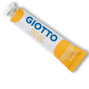 Tempera Tubo 4 - 12ml - giallo ocra - Giotto - immagine 1