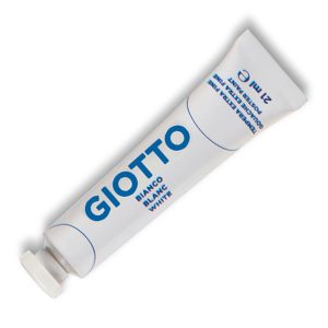 Tempera Tubo 7 - 21ml - bianco - Giotto - immagine 1