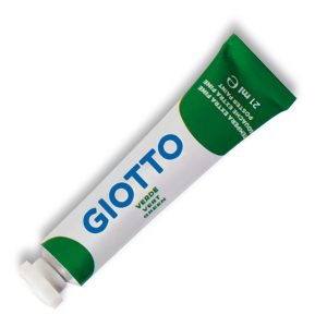 Tempera Tubo 7 - 21ml - verde - Giotto - immagine 1
