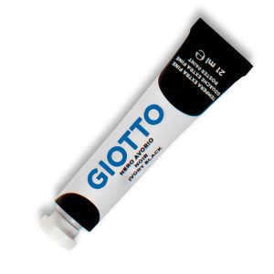 Tempera Tubo 7 - 21ml - nero - Giotto - immagine 1