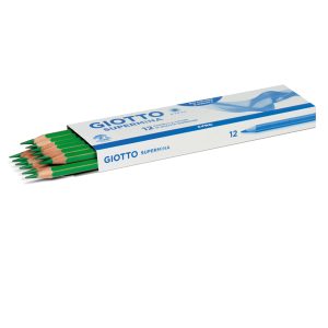 Pastello Supermina - mina 3,8 mm - verde 18 - Giotto - immagine 2