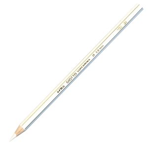Pastello Supermina - mina 3,8 mm - bianco 01 - Giotto - immagine 1
