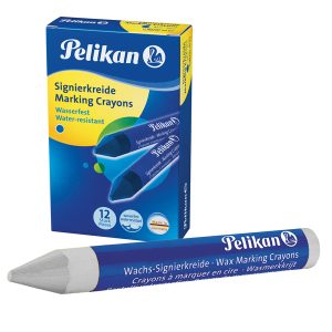 Pastello industriale 762 - bianco - Pelikan - scatola 12 pezzi - immagine 1