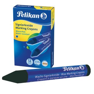 Pastello industriale 762 - nero - Pelikan - scatola 12 pezzi - immagine 1