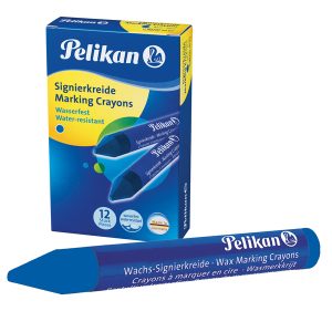 Pastello industriale 762 - blu - Pelikan - scatola 12 pezzi - immagine 1