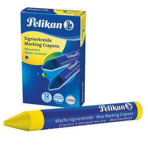 Pastello industriale 762 - giallo - Pelikan - conf. 12 pezzi - immagine 1