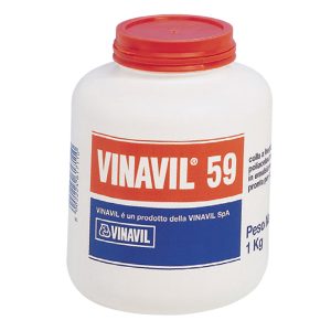 Colla vinilica 59 - 1 kg - bianco - Vinavil - immagine 1