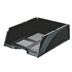 Vaschetta portacorrispondenza Transit Jumbo - 26,8 x 33,8 x 11,5 cm - nero - Esselte - immagine 1