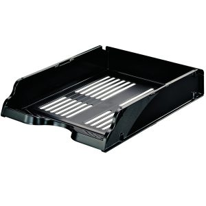 Vaschetta portacorrispondenza Transit - 26 x 33,6 x 7,6 cm - nero - Esselte - immagine 1