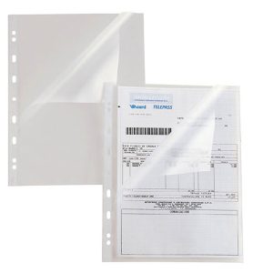 Buste aperte a L Atla A - con foratura universale - PPL - buccia - 22x30 cm - Sei Rota - conf. 25 pezzi - immagine 1