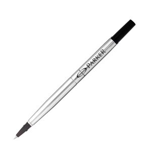 Refill roller Quink standard - punta media - metallo - nero - Parker - immagine 2