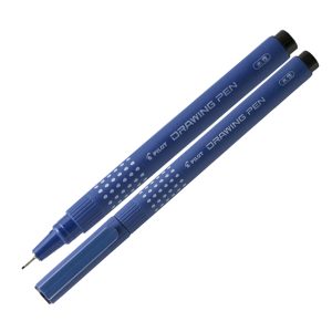 Pennarello Drawing Pen - punta 0,8 mm - nero - Pilot - immagine 1