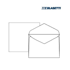 Busta extrafine Campidoglio - lembo gommato - 12 x 18 cm - 100 gr - bianco - Blasetti - conf. 500 pezzi - immagine 1