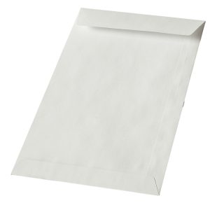 Busta a sacco - lembo non gommato - 10 x 15 cm - 50 gr - bianco - Blasetti - conf. 1000 pezzi - immagine 1
