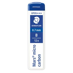 Astuccio 12 Mine Mars Micro - mina 0,7mm - gradazione B - Staedtler - conf. 12 astucci - immagine 1