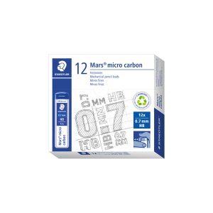 Astuccio 12 Mine Mars Micro - mina 0,7mm - gradazione HB - Staedtler - conf. 12 astucci - immagine 2