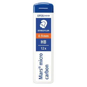 Astuccio 12 Mine Mars Micro - mina 0,9mm - gradazione HB - Staedtler - conf. 12 astucci - immagine 1