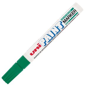 Marcatore Uni Paint PX20 - punta 2,8mm - verde - Uni Mitsubishi - immagine 1