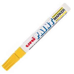 Marcatore Uni Paint PX20 - punta  2,8mm - giallo  - Uni Mitsubishi - immagine 1