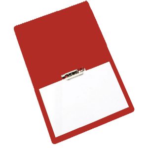 Raccoglitore Presspan - con pressino lilliput - 26x33 cm - rosso - Cartotecnica del Garda - immagine 1