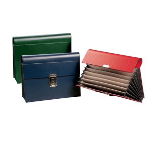 Portadocumenti a soffietto - 8 tasche - 33x23 cm - Fraschini - immagine 1