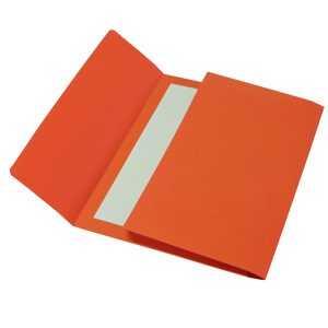 Cartelline a busta - cartoncino Bristol 200 gr - 26x34 cm - rosso - Cartotecnica del Garda - conf. 25 pezzi - immagine 1