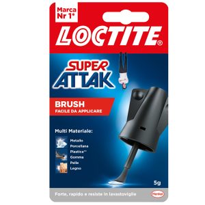 Colla Super Attak Easy Brush - 5 gr - trasparente - Loctite - immagine 1