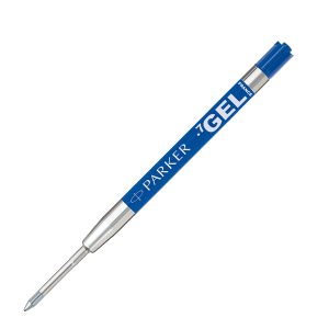 Refill sfera QuinkGel - punta media - metallo - blu - Parker - immagine 2