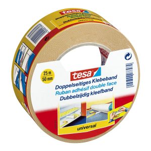 Nastro biadesivo - taglio facilitato - 5 cm x 25 m - bianco - Tesa - immagine 1