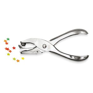 Perforatore a pinza 5820 - 1 foro a stella - metallo - Lebez - immagine 1