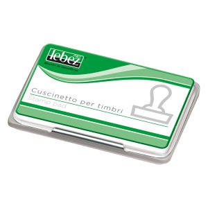 Cuscinetto per timbri - 12,5 x 8,5 cm - neutro - Lebez - immagine 2