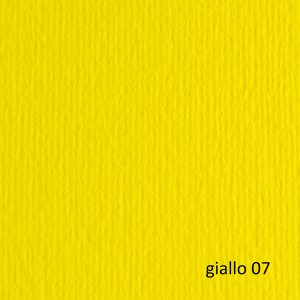 Cartoncino Elle Erre - 70x100cm - 220gr - giallo 107 - Fabriano - blister 10 fogli - immagine 1