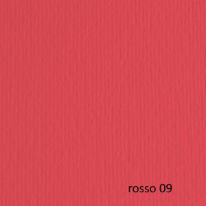 Cartoncino Elle Erre - 70x100cm - 220gr - rosso 109 - Fabriano - blister 10 fogli - immagine 1