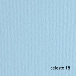 Cartoncino Elle Erre - 70x100cm - 220gr - celeste 118 - Fabriano - blister 10 fogli - immagine 1