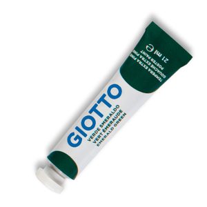 Tempera Tubo 7 - 21ml - verde smeraldo - Giotto - immagine 1