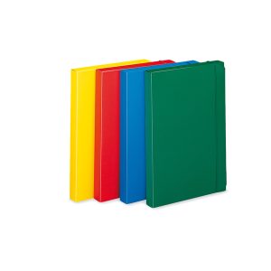 Cartella progetto con elastico - 24x35 cm - dorso 3 cm - rosso - Fellowes - immagine 1