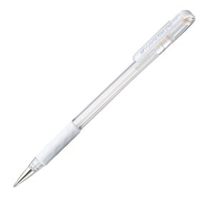 Roller Gel Hybrid Grip Luna K118 - punta 0,8mm - bianco  - Pentel - immagine 1