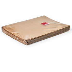 Carta Kraft ecologica- da pacchi - 70 gr - foglio 100 x 140 cm - avana - Rex Sadoch - conf. 50 fogli - immagine 1