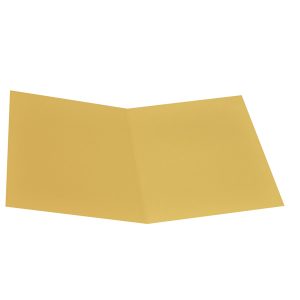 Cartelline semplici - senza stampa - cartoncino Manilla 145 gr - 25x34 cm - giallo - Cartotecnica del Garda - conf. 100 pezzi - immagine 1