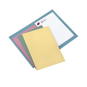 Cartelline semplici - senza stampa - cartoncino Manilla 145 gr - 25x34 cm - azzurro - Cartotecnica del Garda - conf. 100 pezzi - immagine 1
