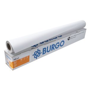 Carta Cad Eco 80 - 914 mm x 50 mt - 80 gr - opaca - bianco - Burgo - immagine 1