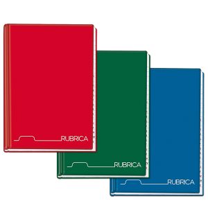 Rubrica cartonato - 1 rigo - A5 - 96 fogli - Blasetti - immagine 1