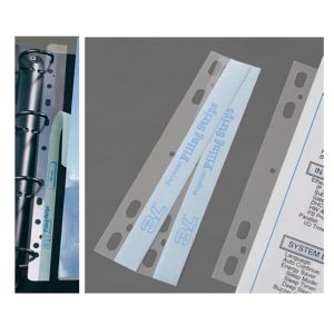 Bandelle adesive Filing Strips - 29,5 cm - bianco - Djois - conf. 25 pezzi - immagine 1